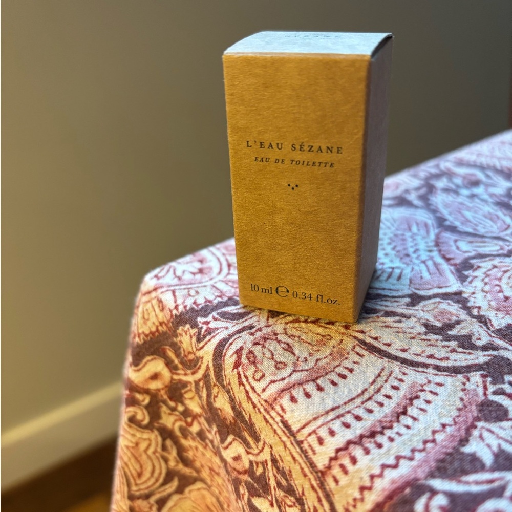 Sézane Eau de Toilette in Tan Box